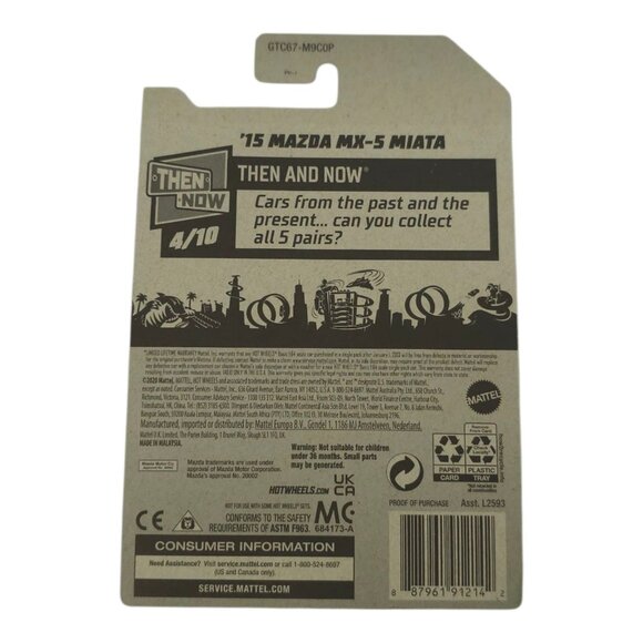 Hot Wheels Then And Now 1 2 4 9 Of 10 1:64 Scale Diecast Lot Of 4 Mattel NIP - Picture 8 of 10